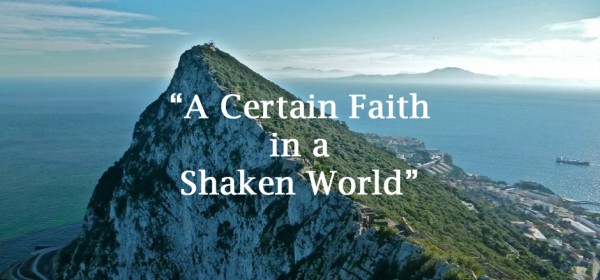 A Certain Faith in a Shaken World - faith during covid
