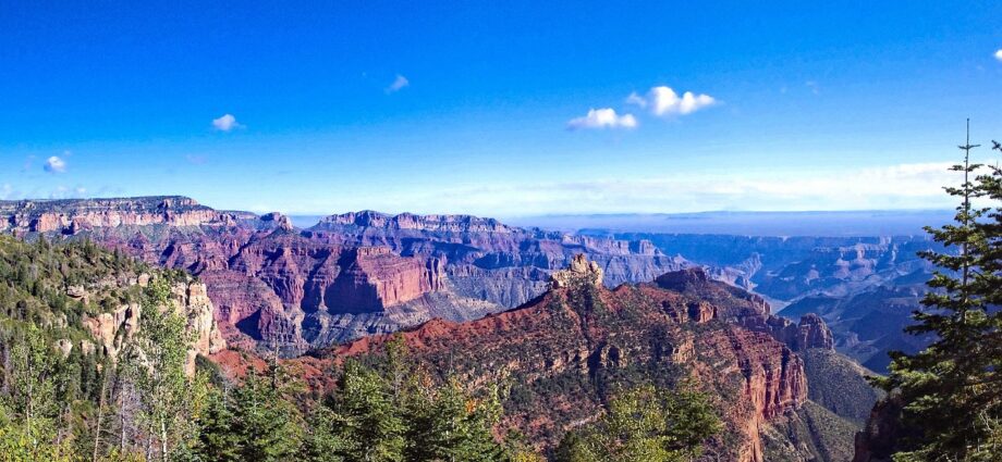 north rim grand canyon view