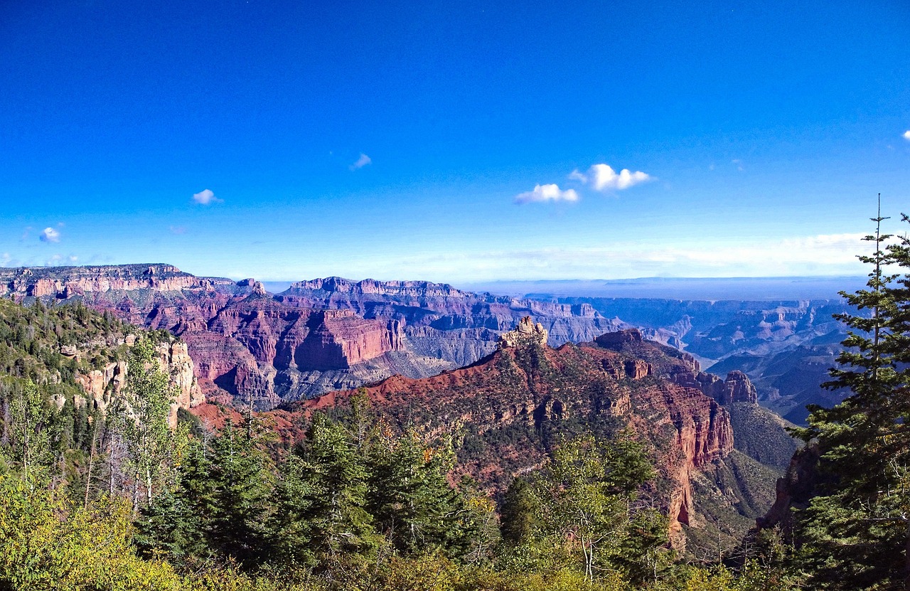 north rim grand canyon view